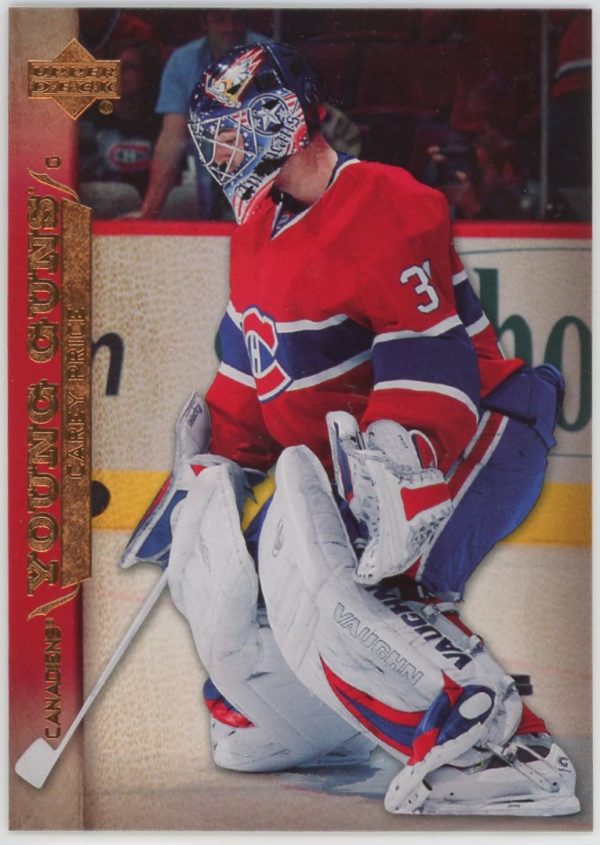 Carey Price Canadiens 2007-08 UD Young Guns Rookie Card #227