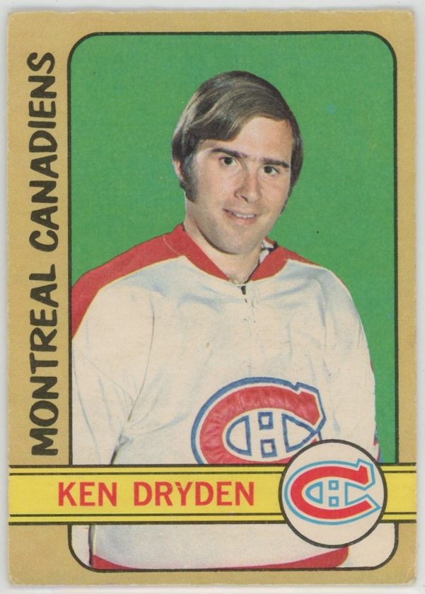 Ken Dryden Canadiens 1972-73 OPC Card #145