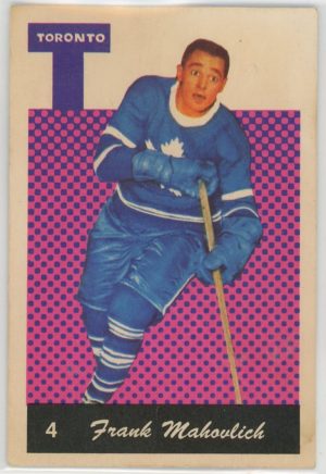 Frank Mahovlich Maple Leafs 1962-63 Parkhurst Card #4