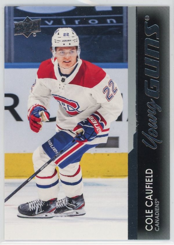 Cole Caufield Canadiens 2021-22 UD Young Guns Rookie Card #201