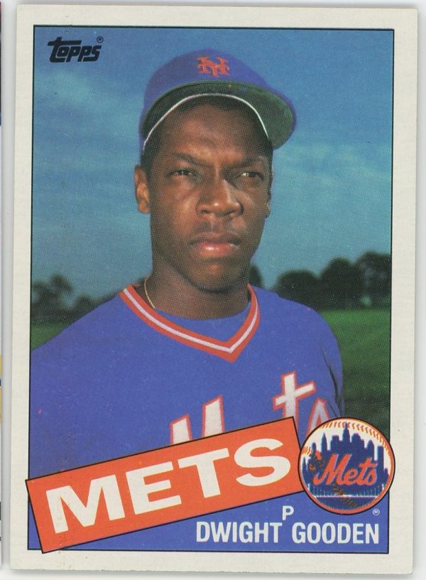 Dwight Gooden Mets 1985 Topps Rookie Card #620