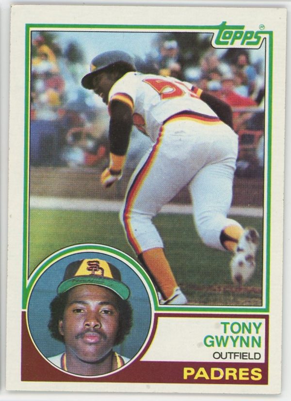 Tony Gwynn Padres 1983 Topps Rookie Card #482