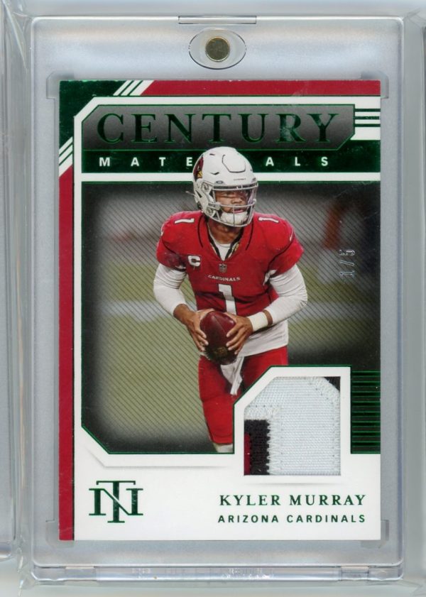 Kyler Murray Cardinals Panini 2020-21 Century Materials National Treasure Card#CM-KM 1/5