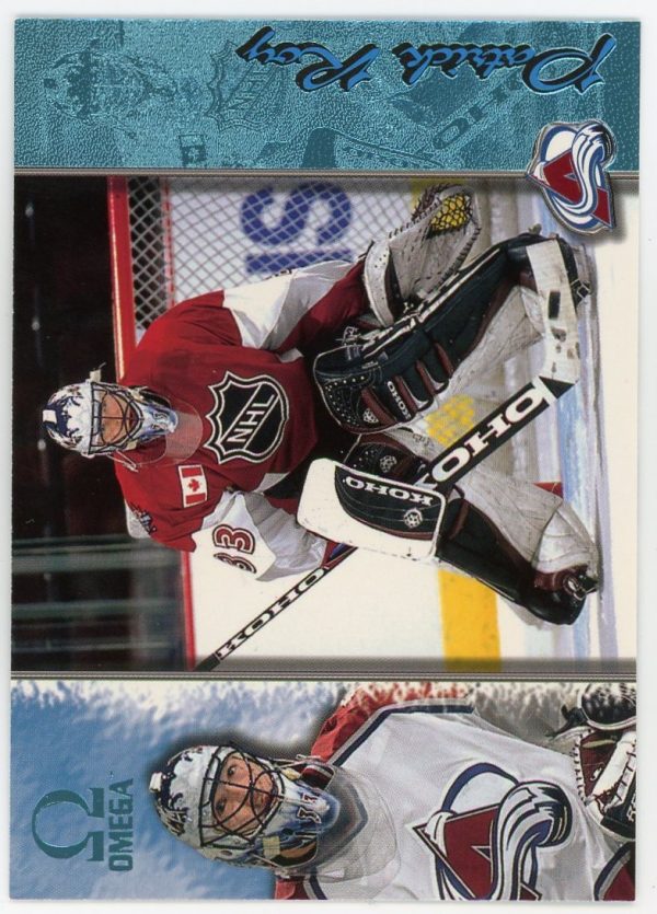 1997-98 Patrick Roy Avalanche Pacific Omega Ice Blue Card #64