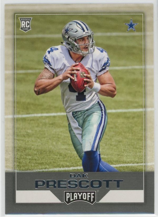 Dak Prescott Cowboys 2016 Panini Playoff Rookie Card #272