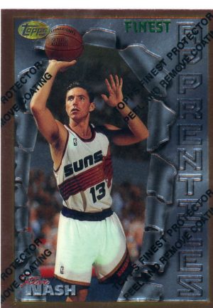Steve Nash Suns Topps 1996 Topps Finest Apprentices Card #75