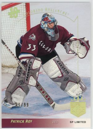 Patrick Roy Avalanche 2003-04 SP Limited Gold 01/99 Card #SP2