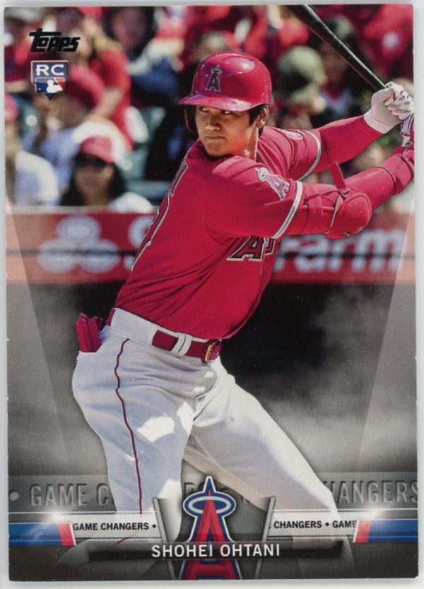 Shohei Ohtani Angels 2018 Topps Update Game Changers RC Rookie Card #S-39