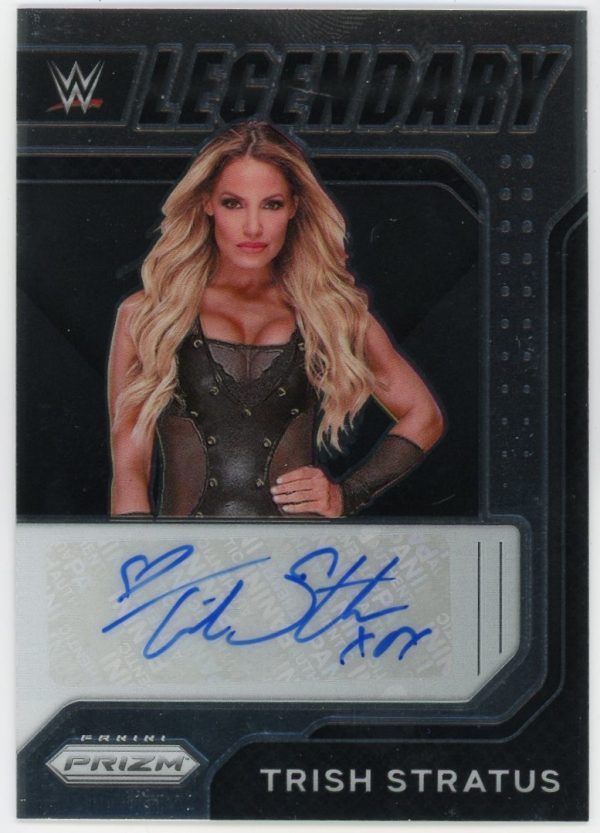 Trish Stratus 2022 Panini Prizm WWE Legendary Autographs SSP #LS-TST