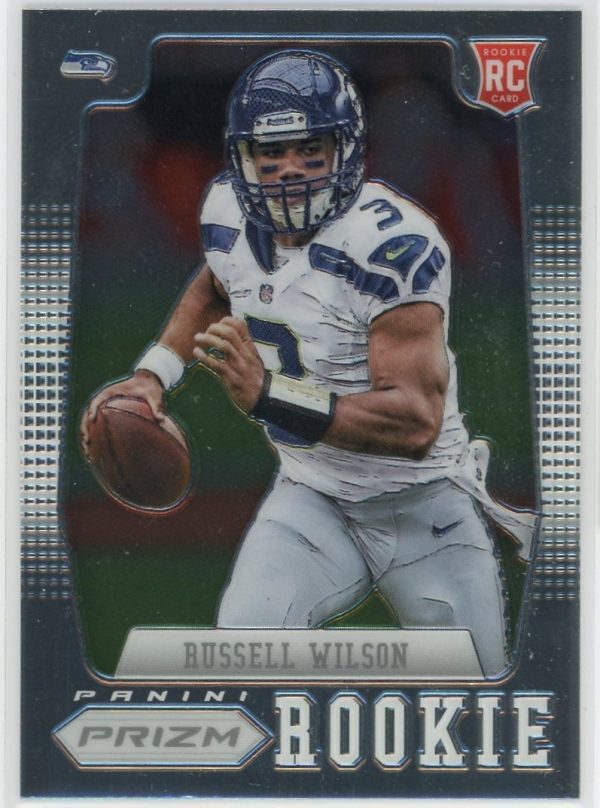 Russell Wilson 2012 Panini Prizm Towel Down RC Rookie Card #230