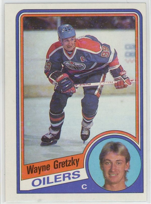 Wayne Gretzky Oilers 1984-85 Topps Card #51