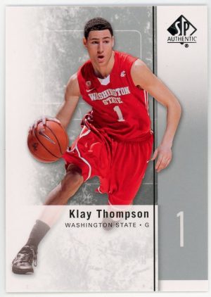 Klay Thompson 2011 Upper Deck SP Authentic Rookie Card #23