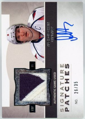 Alex Ovechkin 2012-13 UD The Cup Signature Patches /35 #SP-AO