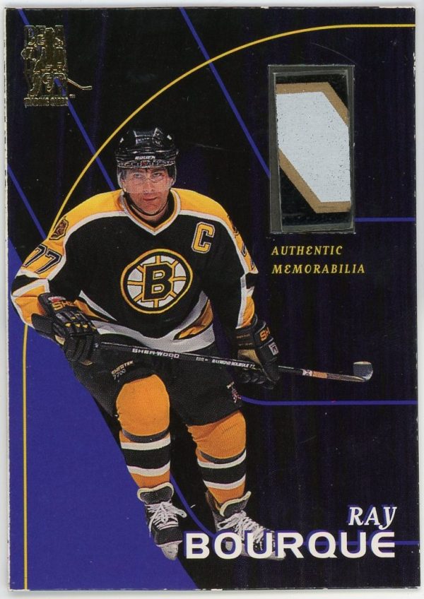Ray Bourque 1998-99 ITG Be A Player Game Used Stick Card #S-15