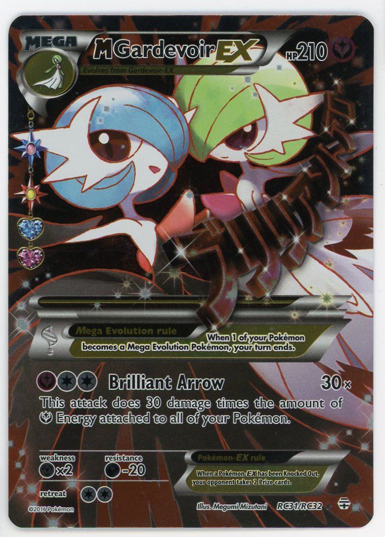 Check the actual price of your M Gardevoir-EX RC31/RC32 Pokemon card