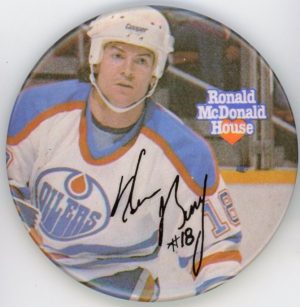 Ken Berry 1983-84 Ronald Mcdonald Edmonton Oilers Pins Ultra Rare SSP