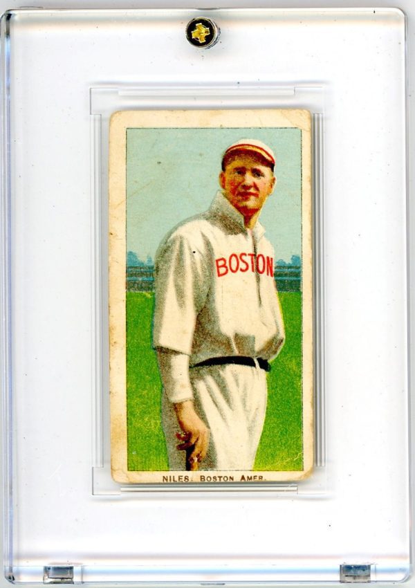 Harry Niles Red Sox T-206 1909-11 Vintage Piedmont Baseball Series 350