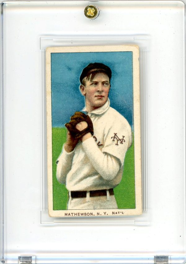 Mathewson N.Y T-206 1909-11 Sweet Caporal Baseball Series Card#350