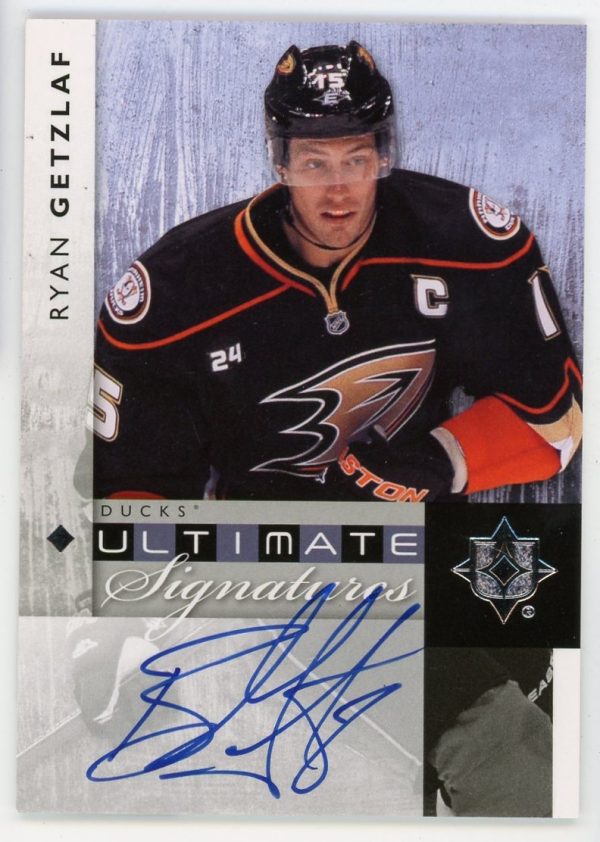 Ryan Getzlaf 2011-12 Upper Deck Ultimate Collection Signatures US-RG