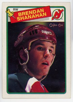 Brendan Shanahan 1988-89 O-Pee-Chee Rookie Card #122