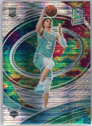 LaMelo Ball Hornets 2020-21 Panini Spectra Celestial Prizm /99 Rookie Card #102
