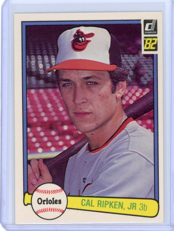 1982 Cal Ripken Jr. Orioles Donruss Rookie Card #405