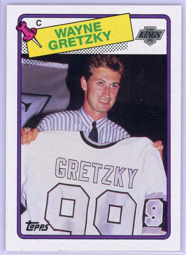 1988-89 Wayne Gretzky Kings Topps Card #120