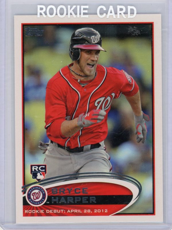 2012 Bryce Harper Nationals Topps Rookie Card #US183