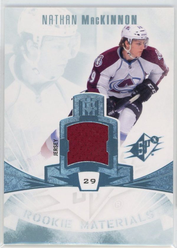 Nathan MacKinnon Avalanche 2013-14 SPX Rookie Patch Card #RM-NM