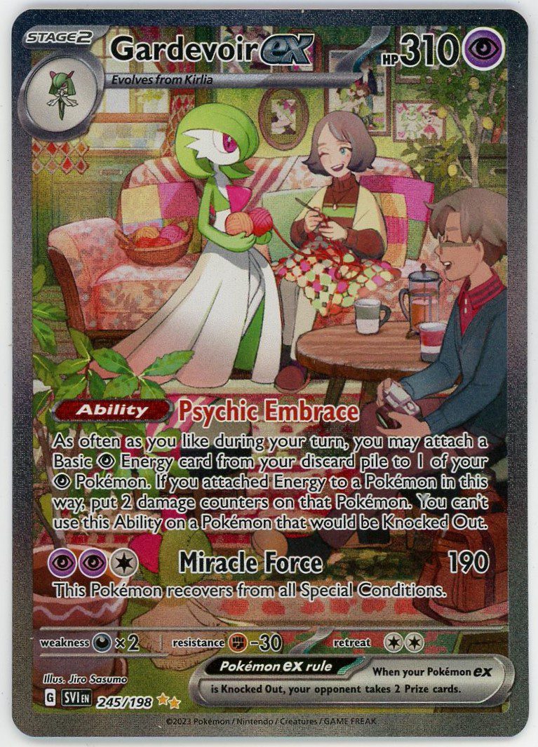 Pokemon - Gardevoir ex - 245/198 - Scarlet & Violet Special