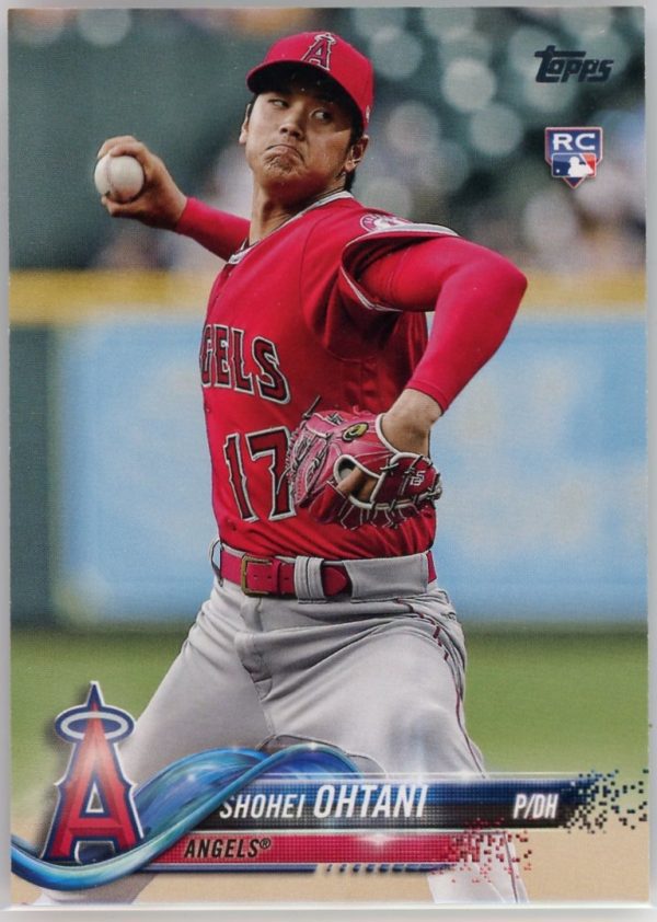 Shohei Ohtani Angels 2018 Topps Update Rookie Card #US1
