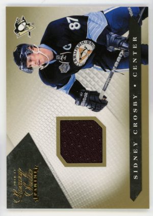 Sidney Crosby 2010-11 Panini Luxury Suite Game Worn Jersey Gold /10 #56