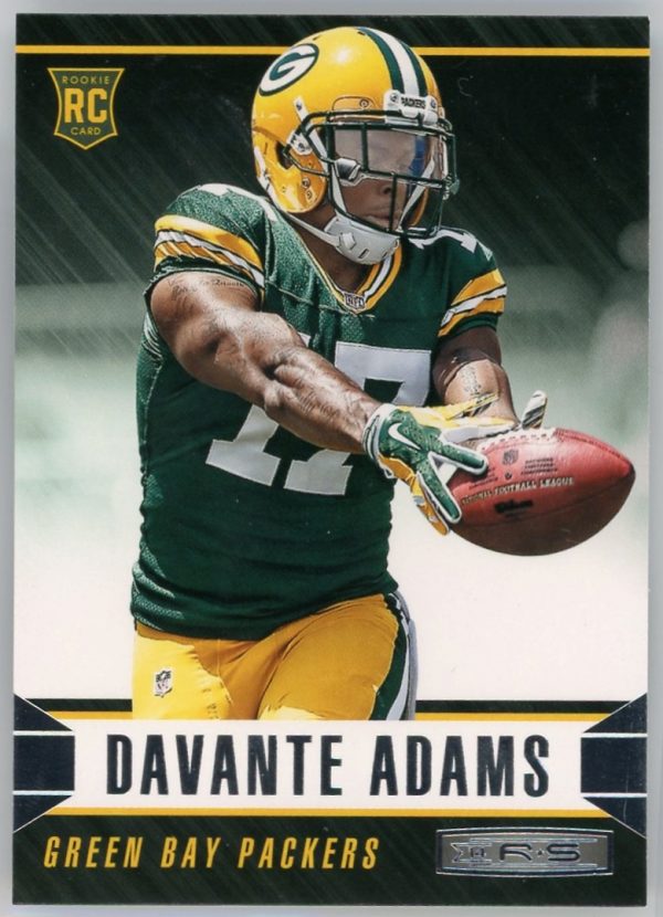 2014 Davante Adams Packers Panini Rookies And Stars Rookie Card #126