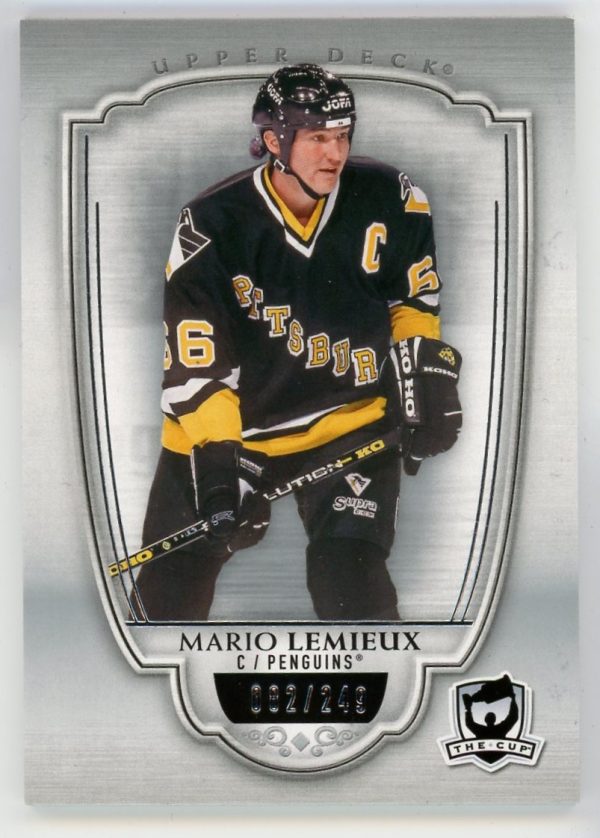 Mario Lemieux 2018-19 UD The Cup Base Card /249 #44