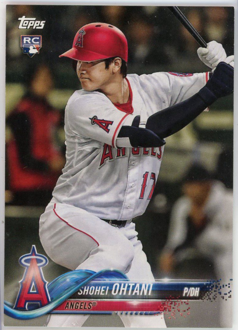 2018 Shohei Ohtani Angels Topps Team Set Rookie Card #A-17 | Froggers ...