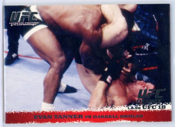 2009 Evan Tanner vs Darrell Gholar UFC Topps Round 1 /288 Rookie Card #7