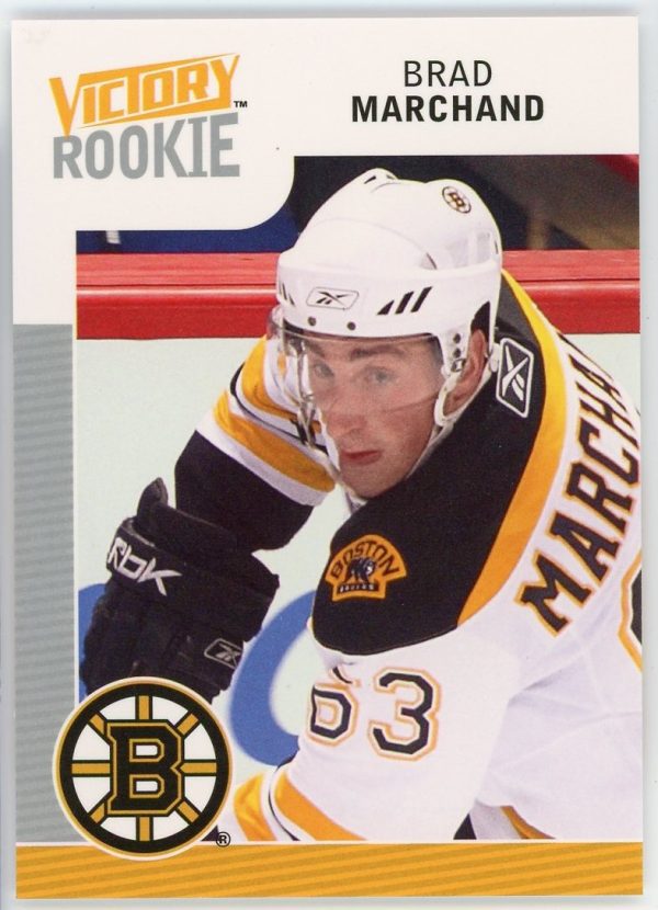 Brad Marchand Bruins 2009-10 UD Victory RC Rookie Card #302