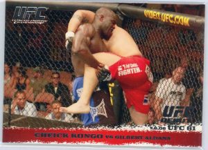 2009 Cherick Kongo UFC Topps Round 1 /288 Rookie Card #47