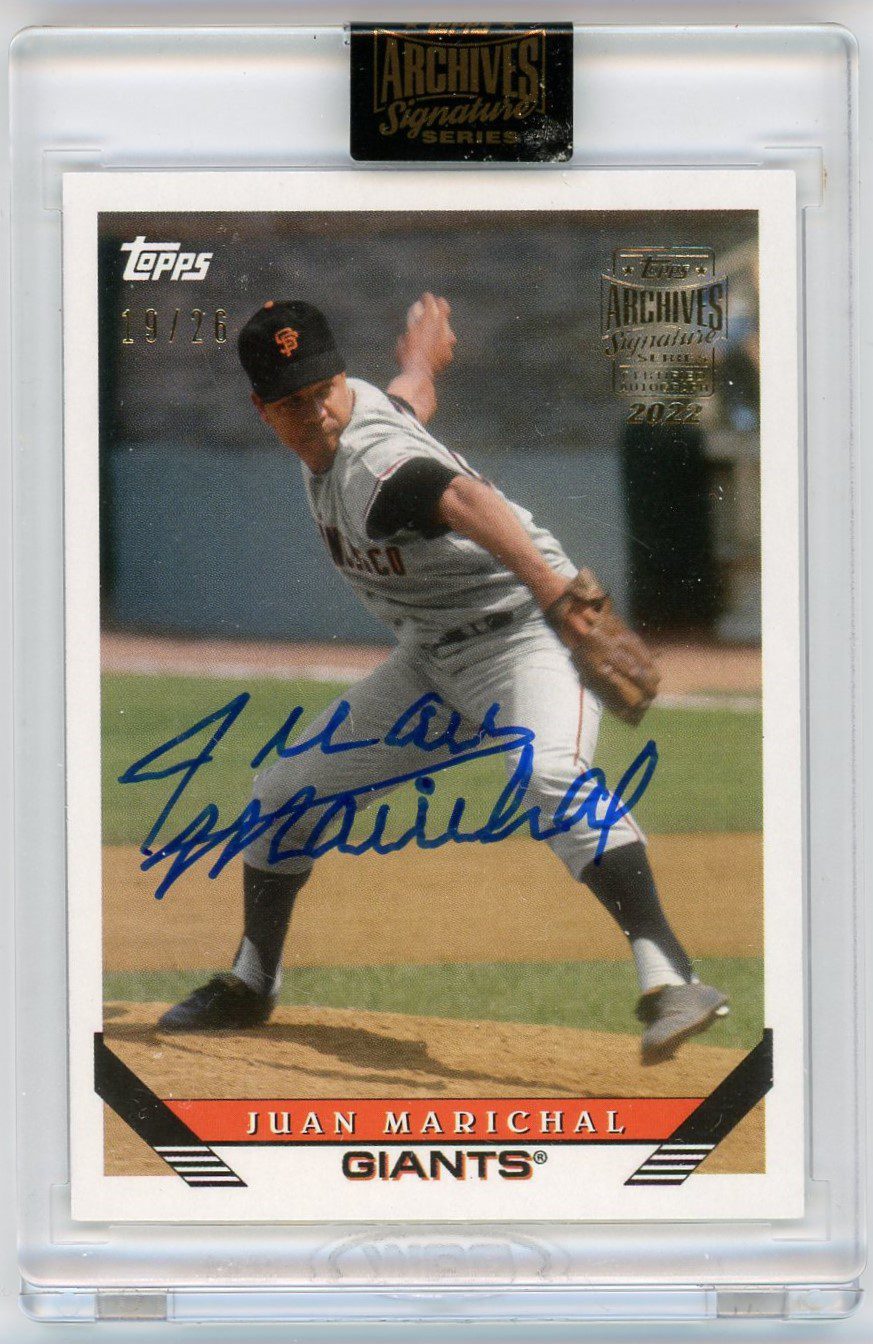 Juan Marichal MLB Memorabilia, Juan Marichal Collectibles