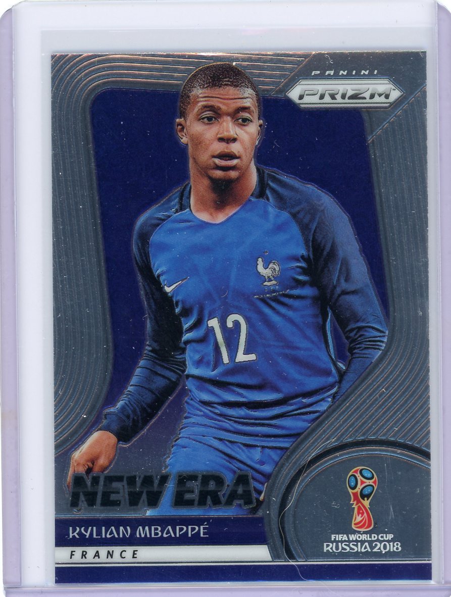 2018 Kylian Mbappe France Panini Prizm New Era Rookie Card Ne 9