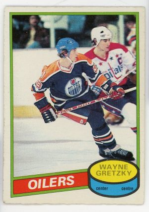 Wayne Gretzky Oilers 1980-81 OPC 2nd Year Card #250