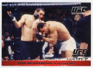 2009 Dan Henderson vs Allan Goes UFC Topps Round 1 Rookie Card #6