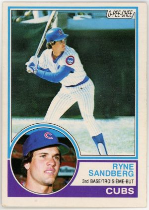 Ryne Sandberg 1983 O-Pee-Chee Rookie Card #83