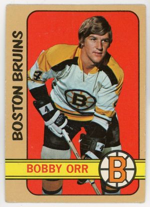 Bobby Orr 1972-73 Topps Hockey Card #100