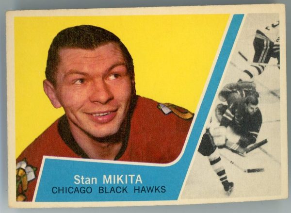 Stan Mikita Blackhawks OPC 1962-63 Vintage Rookie Card#36