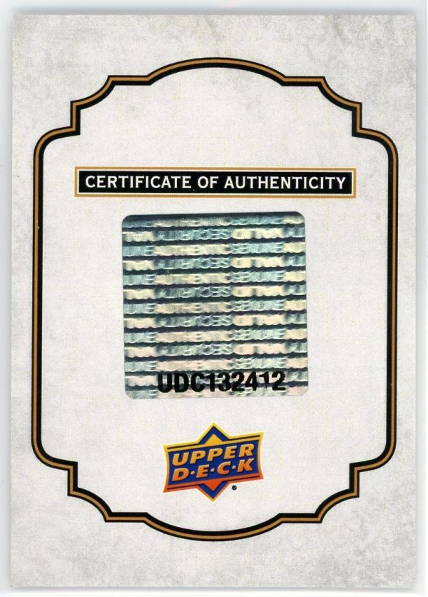 Mario Lemieux Penguins 1992-93 Fleer Ultra BUYBACK Auto 11/25 Card #165 w/ COA