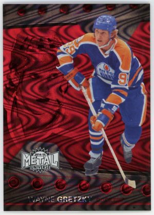 Wayne Gretzky Oilers 2014-15 Fleer Precious Metal Gems /100 Card #3