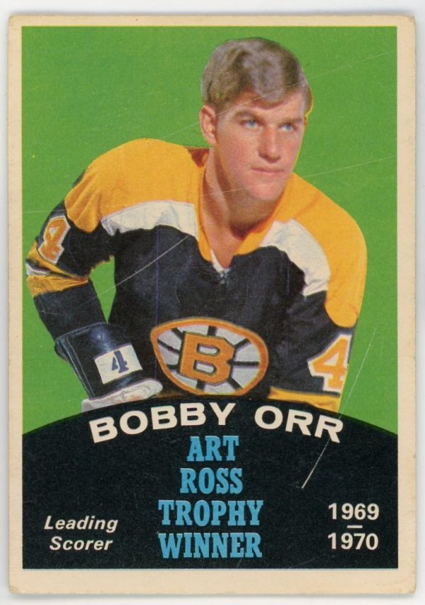 Bobby Orr 1970-71 O-Pee-Chee Art Ross Trophy Winner #249