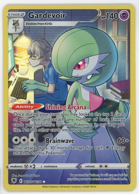 Pokemon Gardevoir TG05/TG30 Astral Radiance Character Rare NM ...