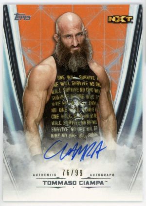 2020 Tommaso Ciampa WWE Topps Undisputed /99 Auto Card #A-TC